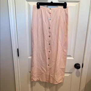 Karen Kane Pink Maxi Pencil Skirt NWOT